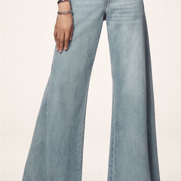 Pilcro Adi Wide Leg  Flare Jeans - Picture 5 of 8